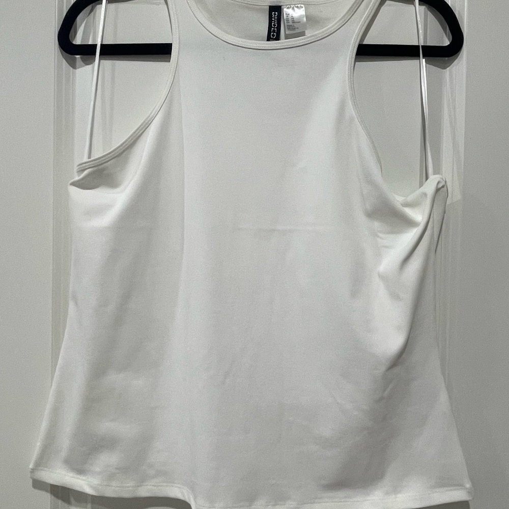 H&M Classic White Tank Top